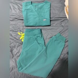 Wear Figs scrubs set